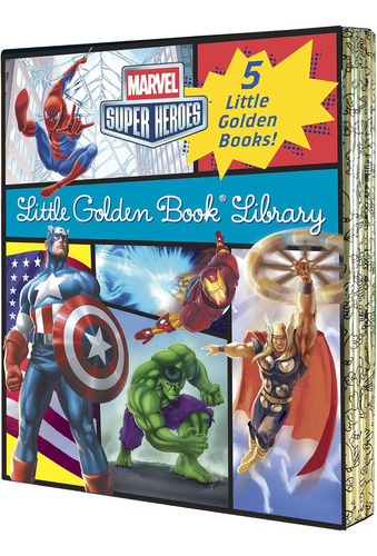 Libro: Marvel Little Golden Book Library (marvel Super Heroe