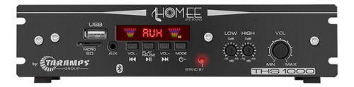 Kit Para Som Ambiente Ate 70 Mts Bt Usb Fm P/ Embutir Teto Cor Branco Quadrada