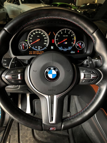 Bmw X6 M 4x4 V8 Bi-turbo 4.4 Azul C/ Teto Solar 2015/16