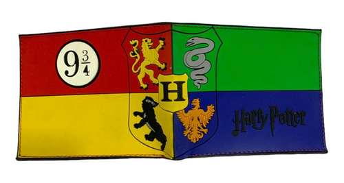 Billetera Harry Potter Multicolor Importada Para Regalar