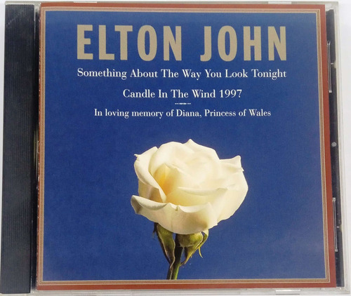 Elton John - Candle In The Wind 1997 Single Europe Import Cd