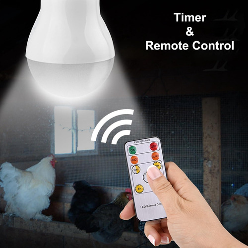 Bombillas Solares Recargables, Luz Solar Led Para Interiores