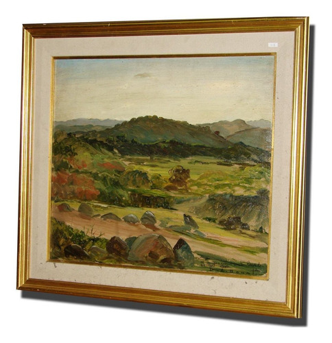 Oleo / Dante Bonati /45x 52/  Paisaje / Marco Dorado  #1118