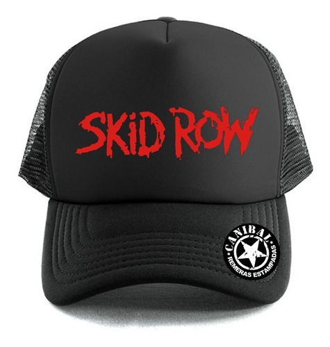 Gorras Trucker Skid Row Remeras Estampadas Canibal