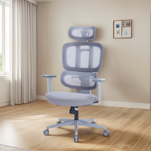Silla De Oficina Shenlong Ergonómica Y Reclinable 135° Gris