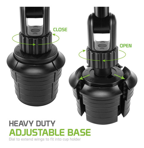 Cellet 360 Adjustable Cup Holder Tablet Automobile Mount Cra