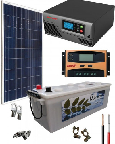 Kit Panel Solar 600w 12v 750whdia