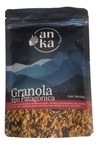 Granola Patagonica En Doypack Ankas 200gr