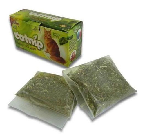 Catnip Erva Do Gato Natural Desidratada Gatos Ecolog 10g