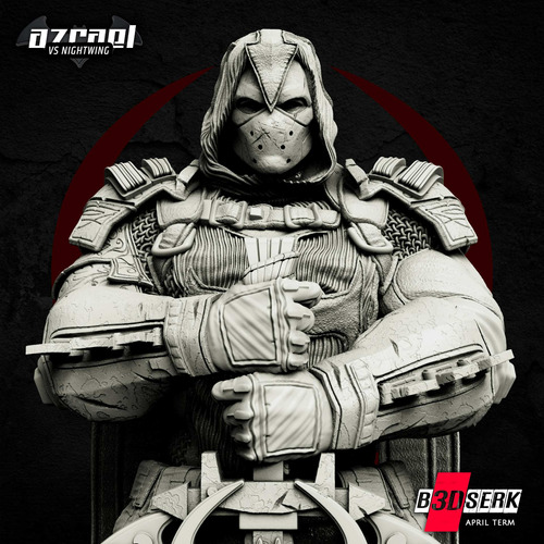 Bserk Plazo De Abril Busto  De Azrael Pr- Figura Plastica