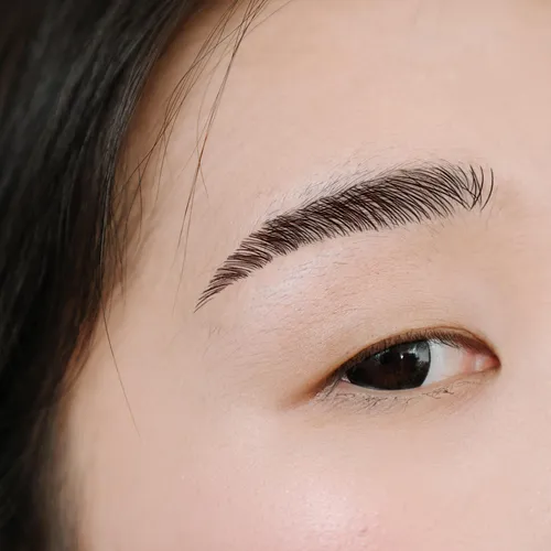 5 Hojas Prácticas De Pegatinas Artificiales Para Cejas, De S