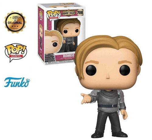 2 Pack Funko Pop Romero Pop 708 & Juliet 709 Shakespeare