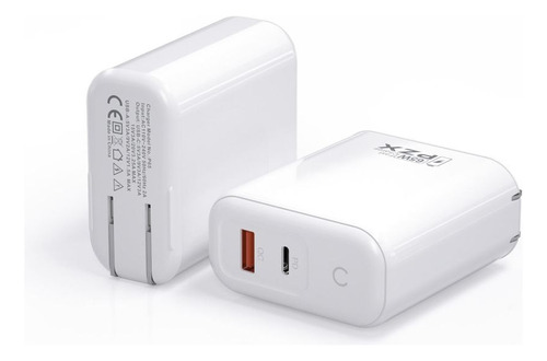 Cargador Super Fast Para Celular Dual / Usb / Usb C 65w Pzx