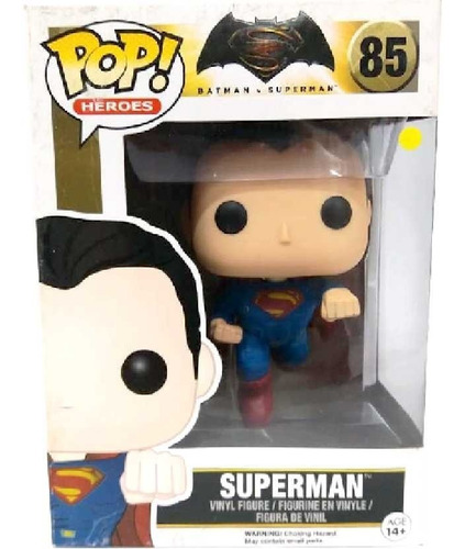 Funko Pop! Dc Heroes Batman Vs X Superman Super Homem #85