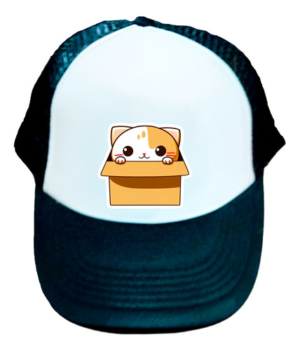 Gorra Gatito Gato Caja Michi