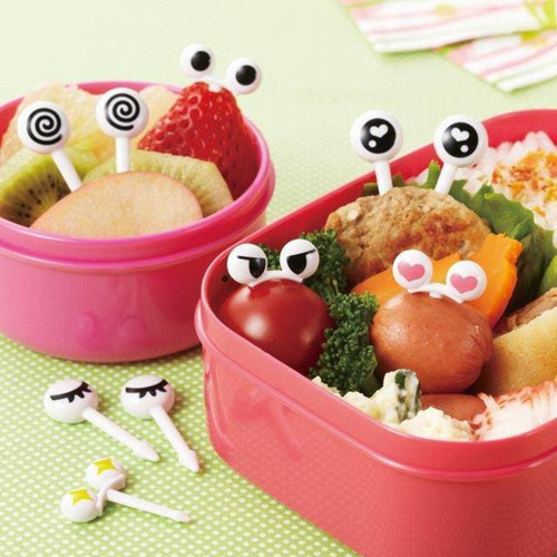 Palitos De Comida Torune Love Eyes Face Para Lonchera Bento