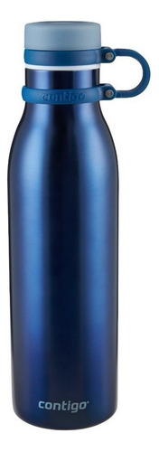 Botella Para Agua Termo Matterhorn Monac Blue 591ml Contigo Color Azul Monaco