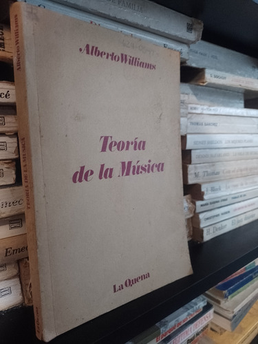 Teoría De La Música Alberto Williams