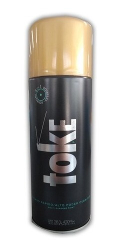 Pintura Aerosol Oro Real Dorado Brillante 420ml Toke | Gran