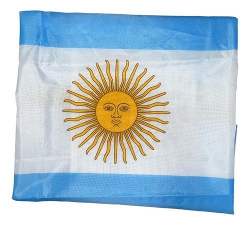 Bandera Argentina Con Sol Para Colgar 150x90cm