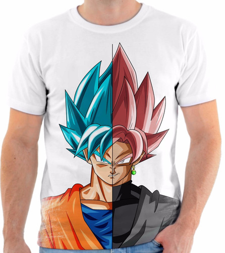 Camisa Camiseta Goku Black Dragon Ball Super 18 Frete Grátis | Parcelamento sem juros Camisa Camiseta Goku Black Dragon Ball Super 18 Frete Grátis | Parcelamento sem juros