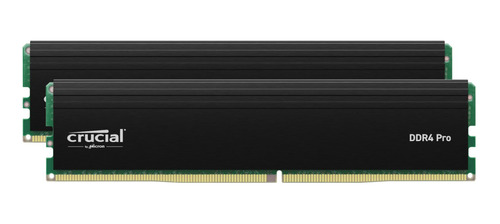 Kit Memoria Ram Ddr4 64gb (2x32gb) 3200mhz Crucial Pro 