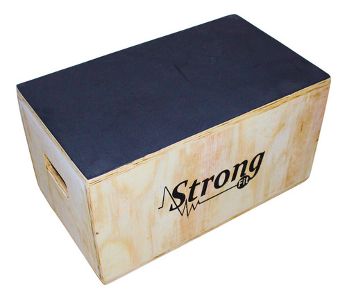 Caixa De Salto Strongfit 3 Em 1 - Resistente 150kg