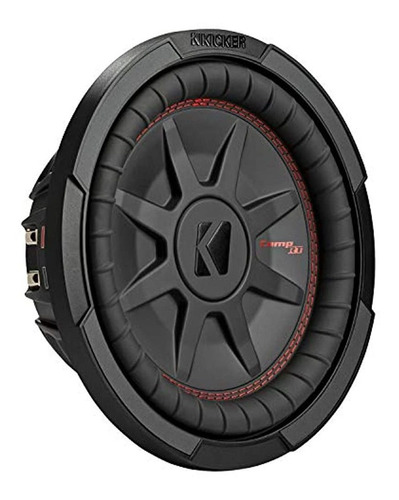 Kicker Comprt Subwoofer De 10  (25 Cm), Dvc, 4 Ohmios, Compa