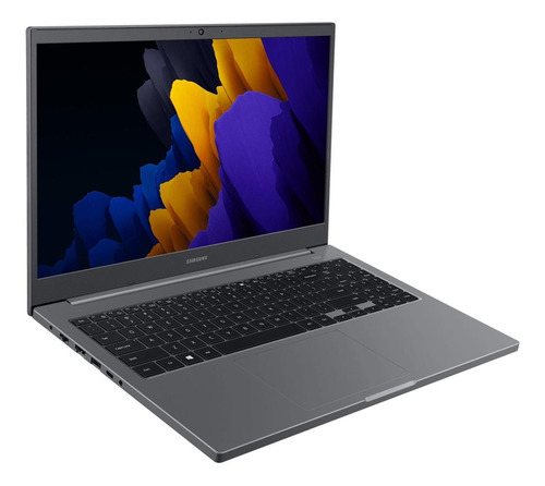 Imagem 2 de 6 de Notebook Samsung Book E20 gray 15.6", Intel Celeron 5205U 4GB de RAM 500GB HDD, Intel Graphics UHD 620 1366x768px Windows 10 Home
