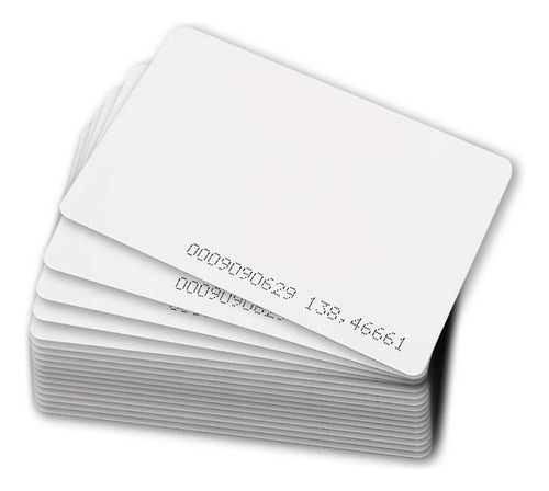 Zkteco Id Card(thin) Tarjeta De Proximidad 125khz, 1000 Unid