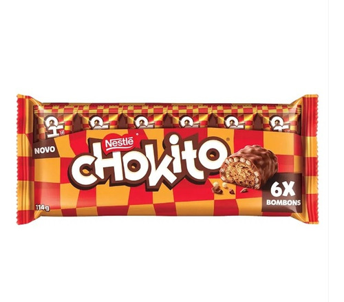 Chocolate Chokito 114g - Importado De Brasil
