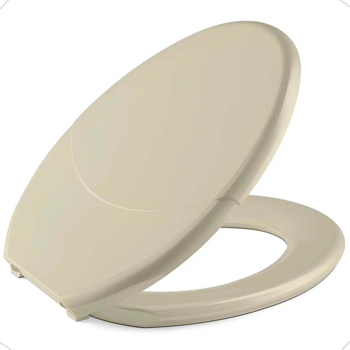 Tampa De Vaso Sanitario Tigre Universal Vaso Oval - Cores Cor Bege