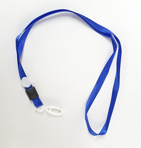 Pack 100 Lanyard Color Azul