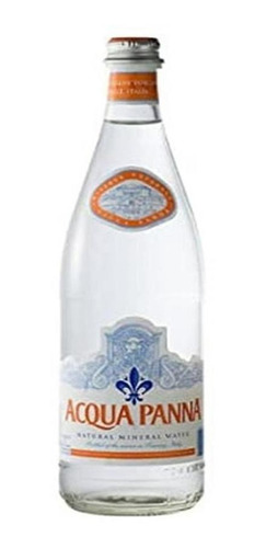 Agua Acqua Panna Toscana Italia X 750ml Botella Vidrio