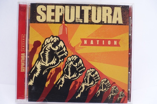 Cd Sepultura  Nation  2001 (ed. Japonesa, Obi, 5 Bonus Tr.)