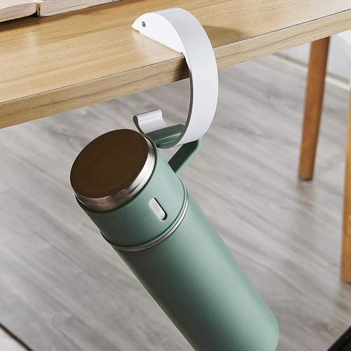 Gancho Para Coar Bolsos, Gancho Para Mesa, Blanco
