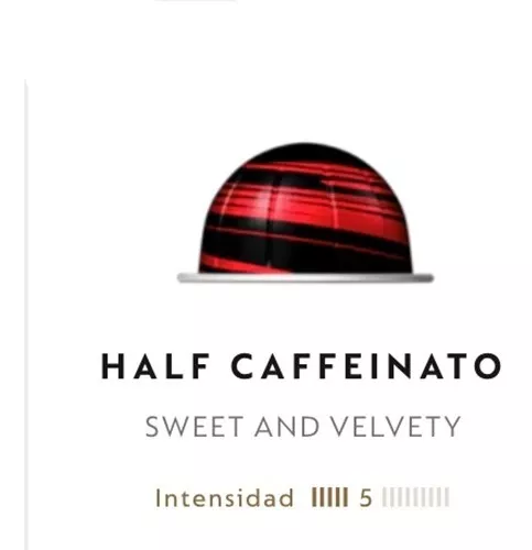30 Cápsulas Nespresso Vertuo Mexico/colombia/half Caffeinato