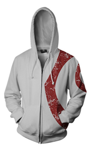 Sudaderas Con Cremallera Kratos De Game God Of War