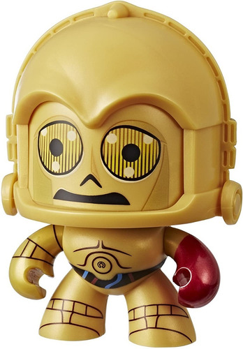 Imagen 3 de 3 de Personajes Star Wars Migthy Muggs C-3po Nuevo 14cm