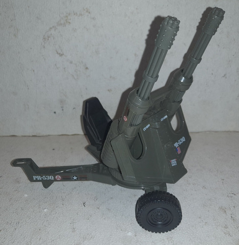 Gi Joe Twin Battle Gun Whirlwind Hasbro 1983 Cañon Doble (Usado)