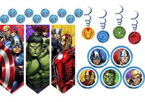 Avengers Room Transformation Decorating Kit (each)