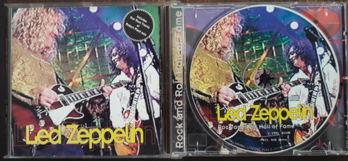 Cd Led Zeppelin Rock And Roll Hall Of Fame Ed It1995 Import