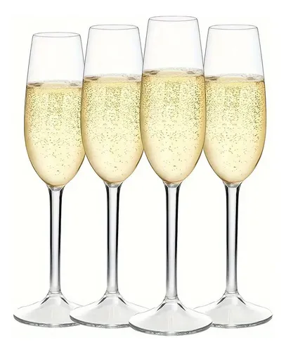 comprar Copa 6pz De Vidrio Champagne Lh-4201