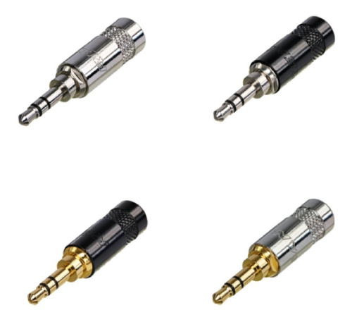 Miniplug 1-8 Stereo Metal - Nys231 - Rean/neutrik