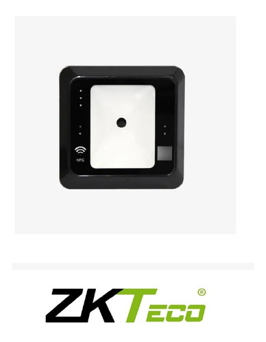 Imagen 2 de 9 de Lector De Codigos Qr Wiegand Tarjeta Rfid Zkteco Qr500