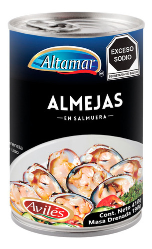 Almeja Altamar En Salmuera 410g