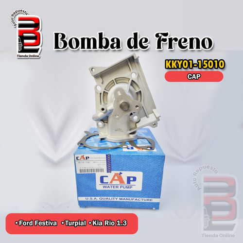 Bomba Agua Ford Festiva Turpial/kia Rio 1.3