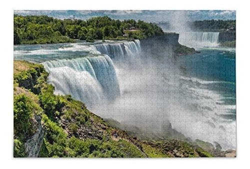 Rompecabeza - Oarencol Niagara Falls Jigsaw Puzzle Bridal Ve