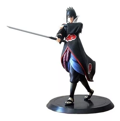 Boneco Action Figure Brinquedo Miniatura Sasuke Uchiha