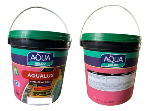 Esmalte Al Agua - Marca Aqua Lux 3,6lts